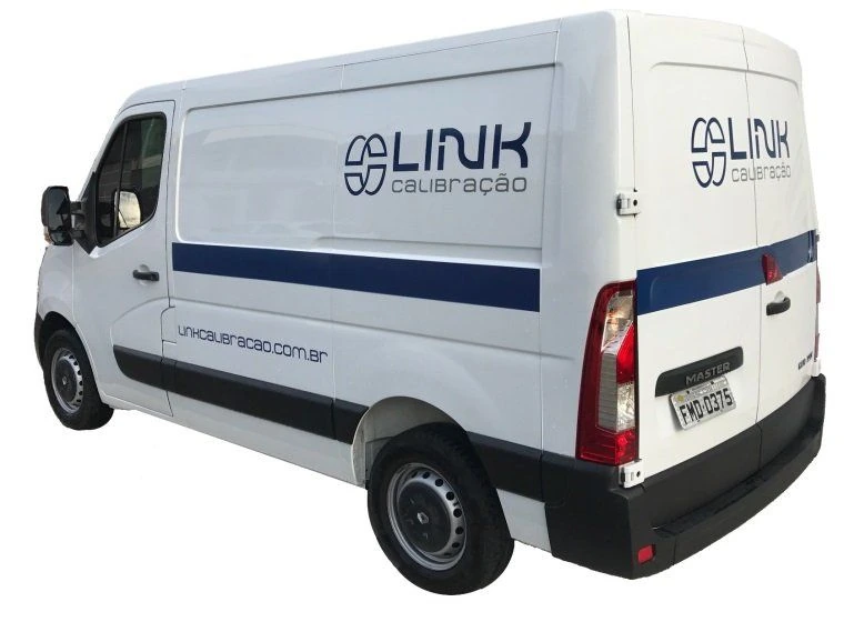 Van da Link Calibração usada nas retiradas e entregas de instrumentos